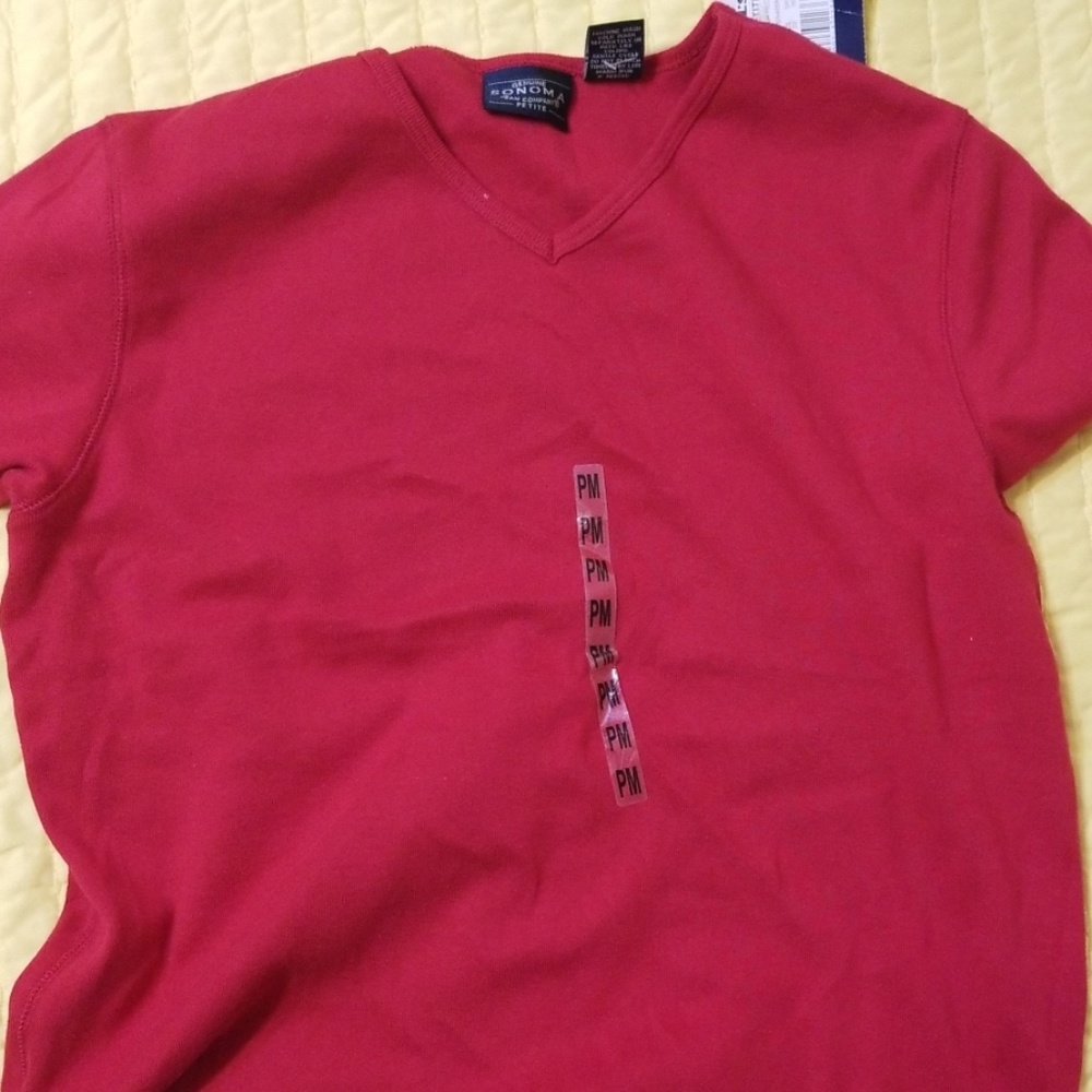 Red sonoma cotton shirt